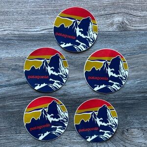 Patagonia Multicolor Mountain Design stickers